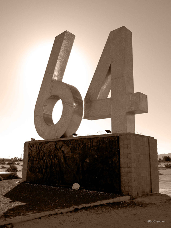 The 64 monument