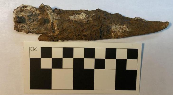 Iron Age knife Bar Ilan University Prof Avi Faust