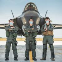 Israeli F-35 Pilots at the ready