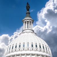 US Capitol building with clouds (Jorge Guillen)