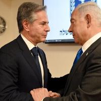 Antony Blinken and Benjamin Netanyahu GPO photo