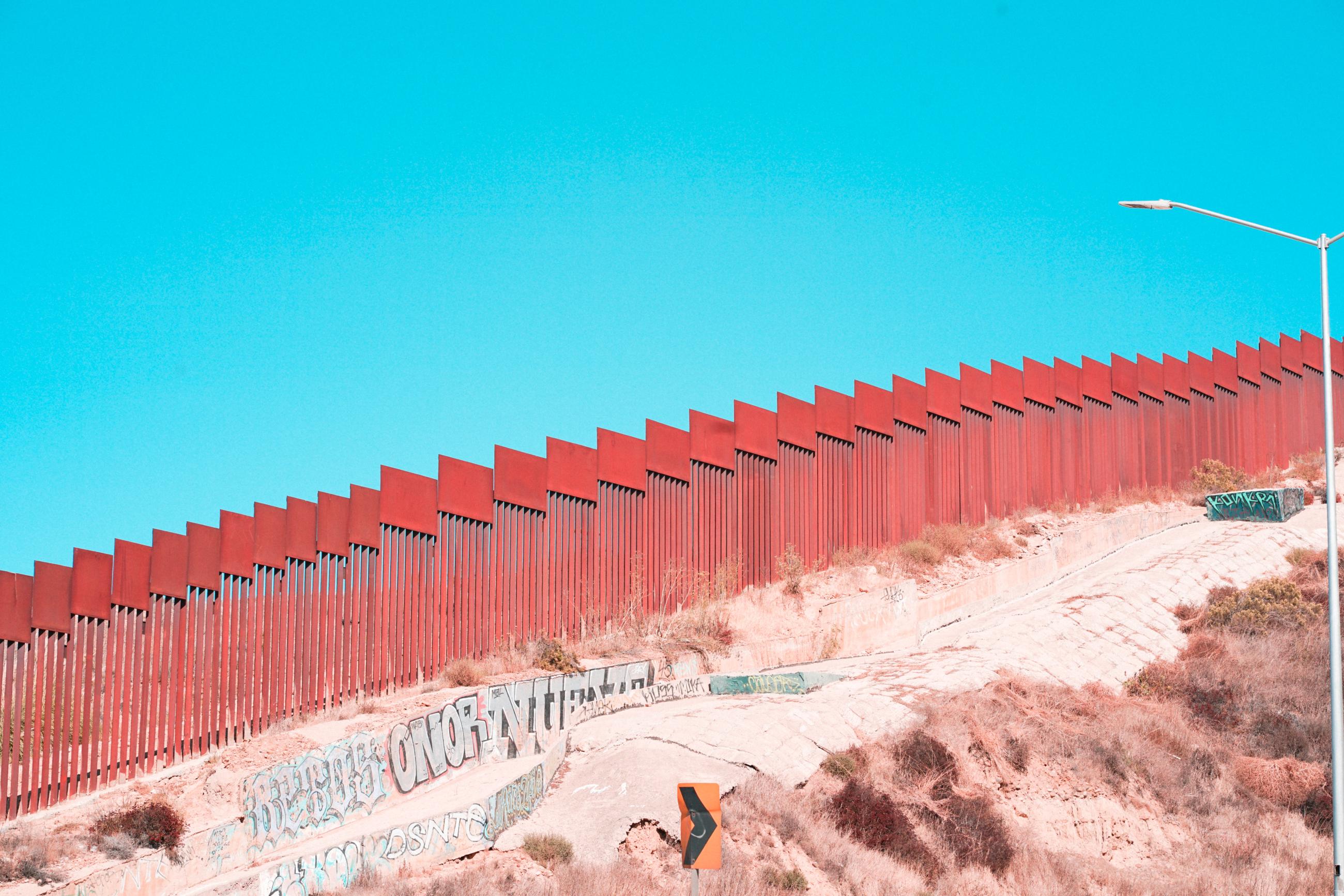 US Mexico border