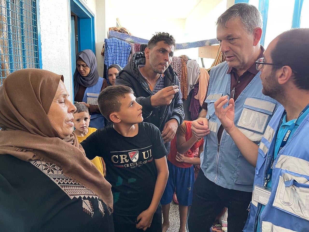 UNRWA Commissioner Philippe Lazzarini Wikimedia